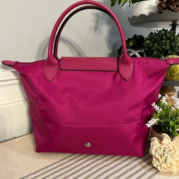 🩷NWOT Longchamp Le Pliage Pink Convertible Bag🩷 - Picture 3 of 17